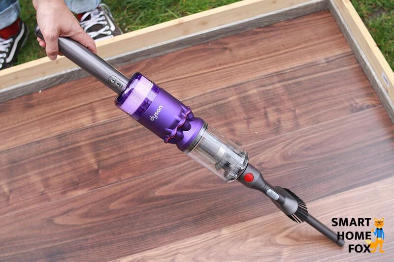 As a cordless hand vacuum